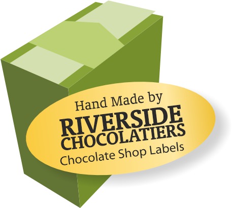Chocolate Shop Labels direct from the label printer